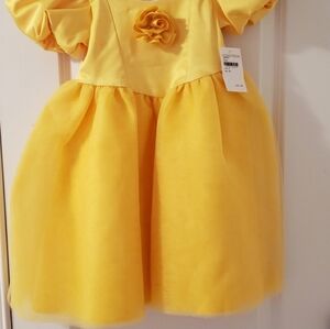 New rare Find. Janie and Jack Size 3T Disney X Belle Dress NWT. Never worn.